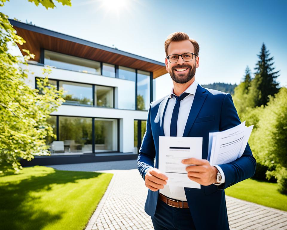 Diskreter Immobilienverkauf Grüner Stern