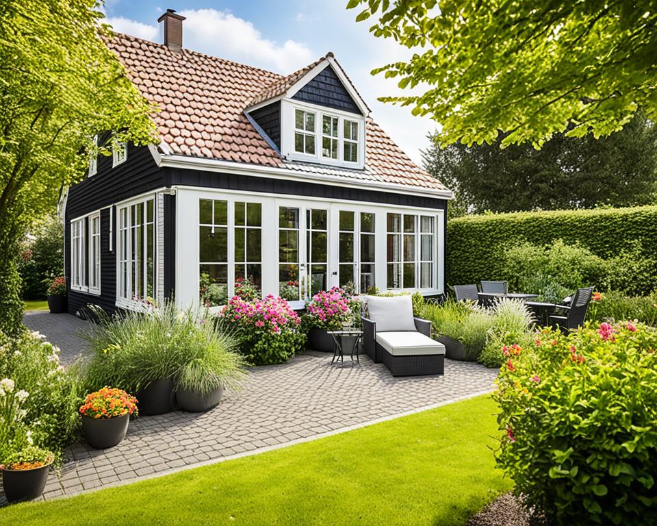 Ferienhaus Renesse mit großem Garten