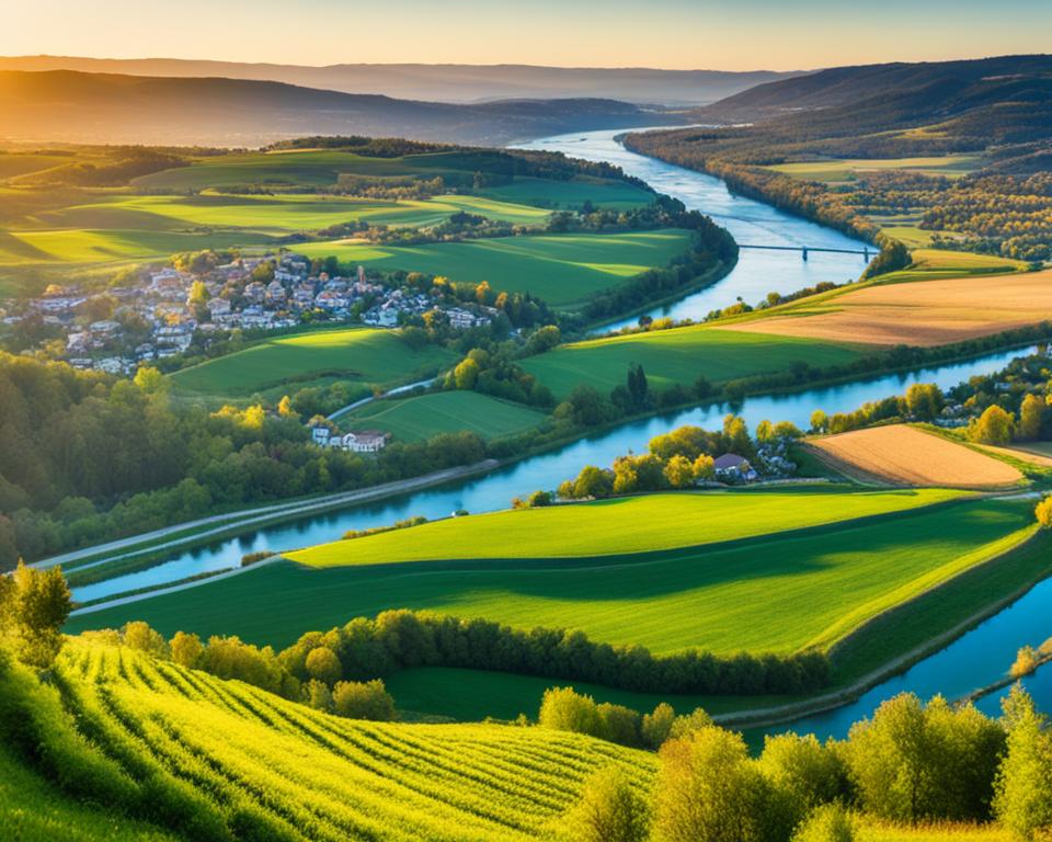 Grub a. Forst Landschaft