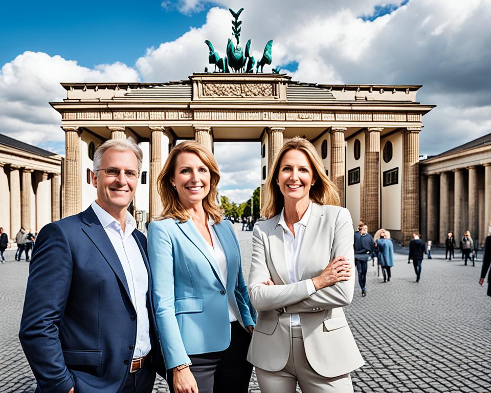 Immobilienmakler-Team