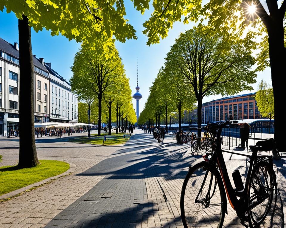 Lage und Verkehrsanbindung Kolonie Alter Exerzierplatz