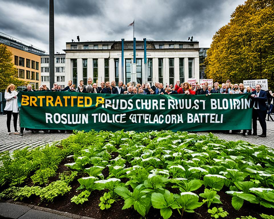 Rechtskämpfe um Kleingärten Berlin