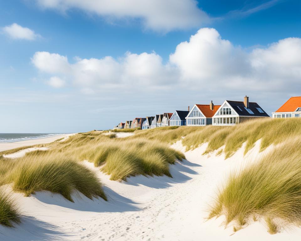 Strandhäuser auf Texel