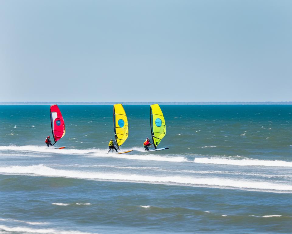 Wassersport in der Nordsee